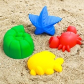 Набор для игры в песке №60: 4 формочки
